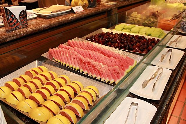 新鮮なフルーツがいっぱい！