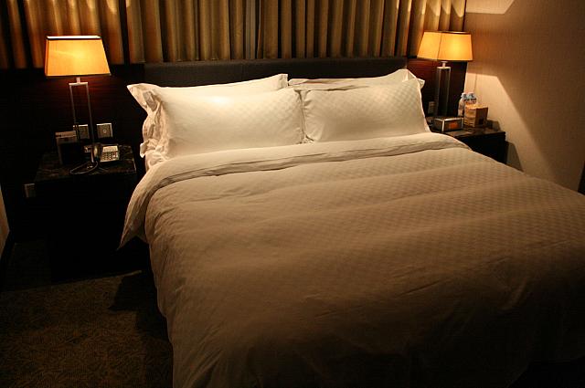 ベッドの寝心地はよかったです、ぐっすり眠れました