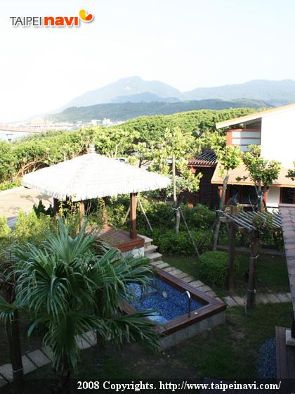 SPAは6人用ヴィラとVIPヴィラ内の庭にあります 