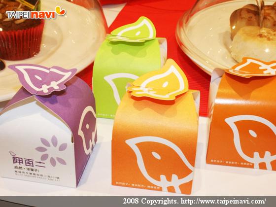 カップケーキを個別にも。