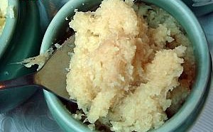 生姜を細かく刻んだもの
