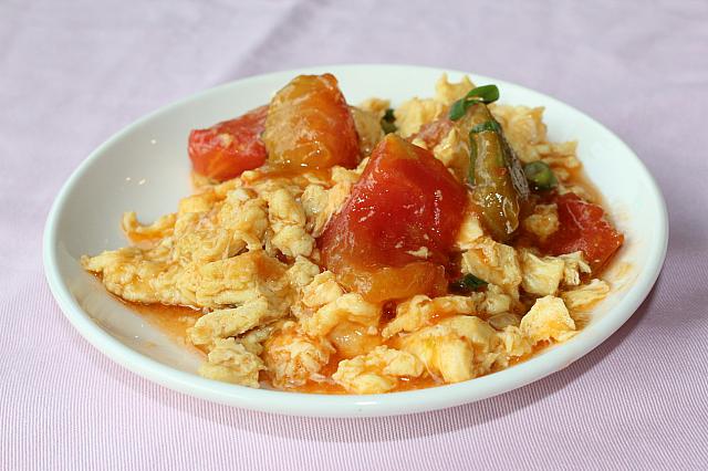 トマトと卵の炒め物
