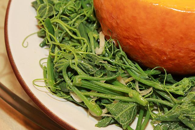 龍鬚菜もおいしい～