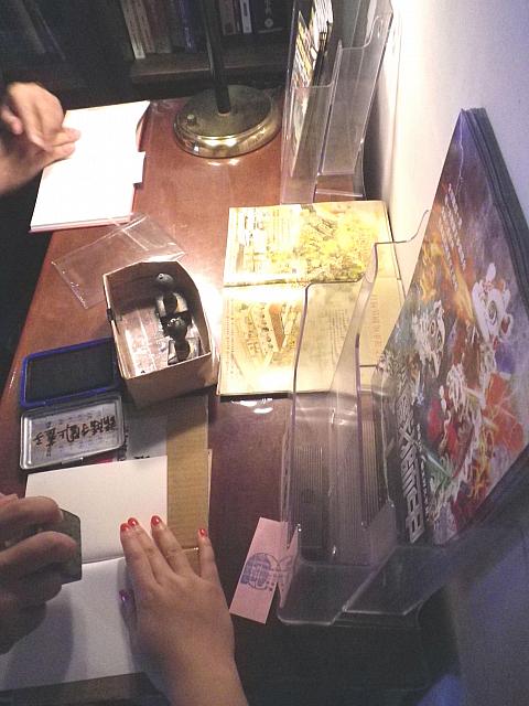 記念スタンプも押せますよ～
