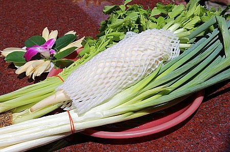 学問の神様へのお供え物