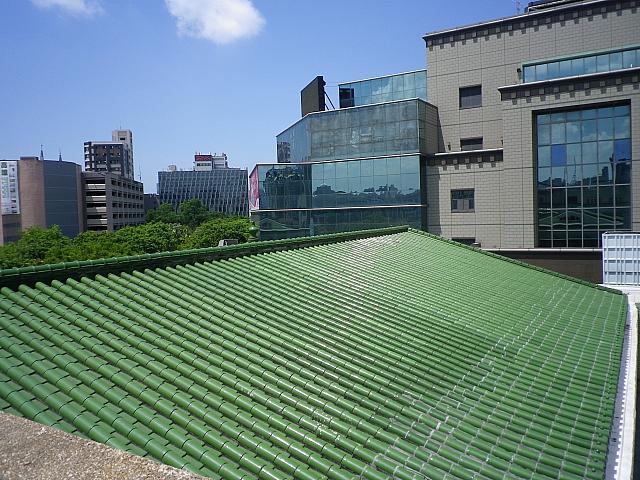 日本の伝統的な瓦屋根！