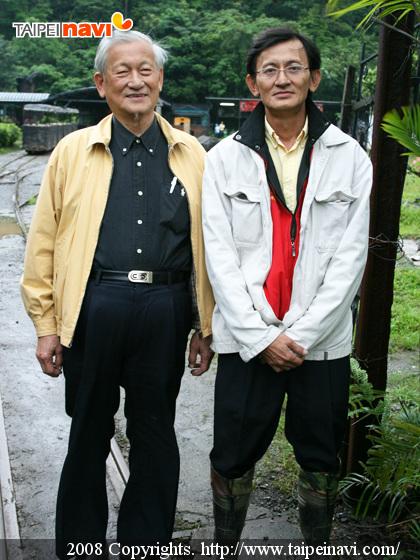 この炭鉱のオーナー、ゴンさん（現在はもう隠居しています）と館長のその息子さん。お父さんは日本語世代なので日本語ぺらぺら。シルバーの髪の毛がとってもダンディな方です。 