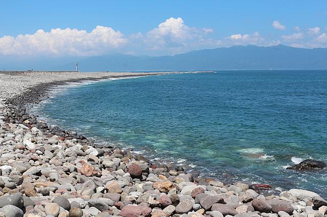 美しい海岸沿い