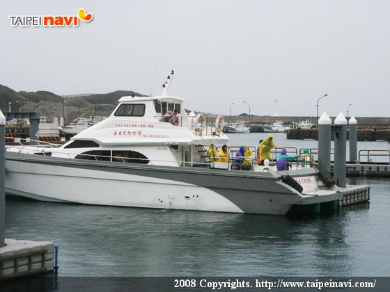 七美島を離れます