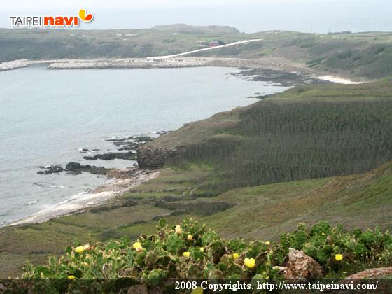 台湾海峡が一望の素晴らしい景色