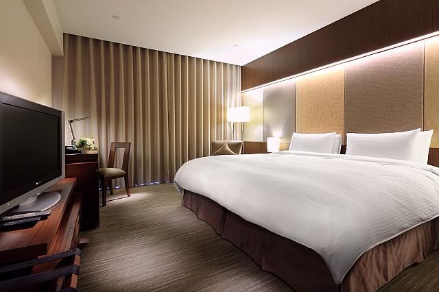 キングサイズベッドになるとこんな感じ。