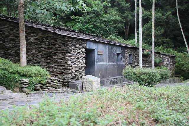 石板屋も特徴的です