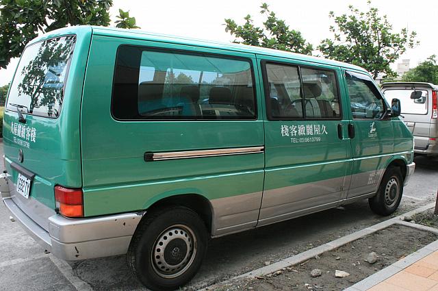 ホテルのシャトルバス