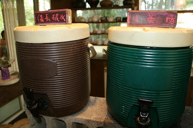 飲み物もヘルシー