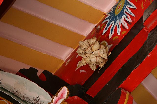 チマキは試験合格の願いが込められた供物です