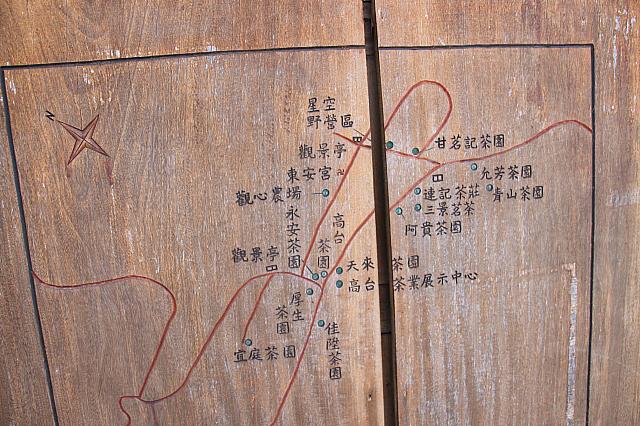 鹿の高台のMAP