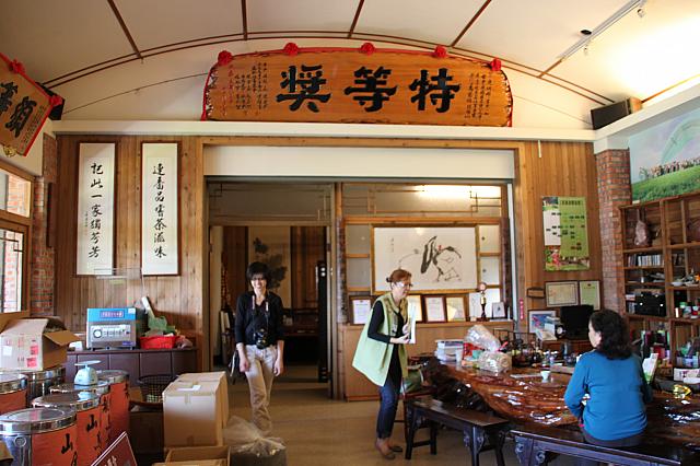 お客さんが来ています