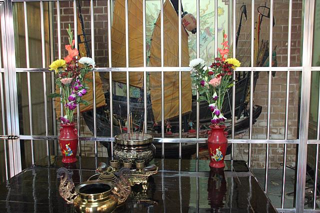 王船も祀られています