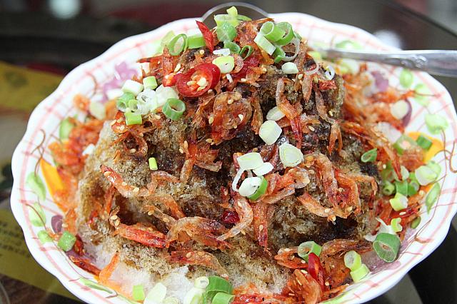 櫻花蝦剉冰（桜海老かき氷）100元