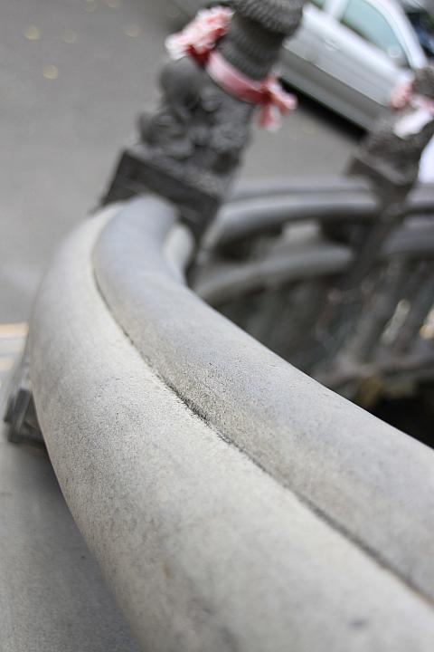 手触りがとてもよい手すり