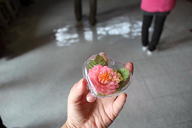 蓮の花をもらったら