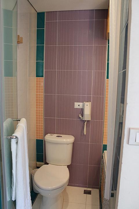 浴室とトイレには仕切り