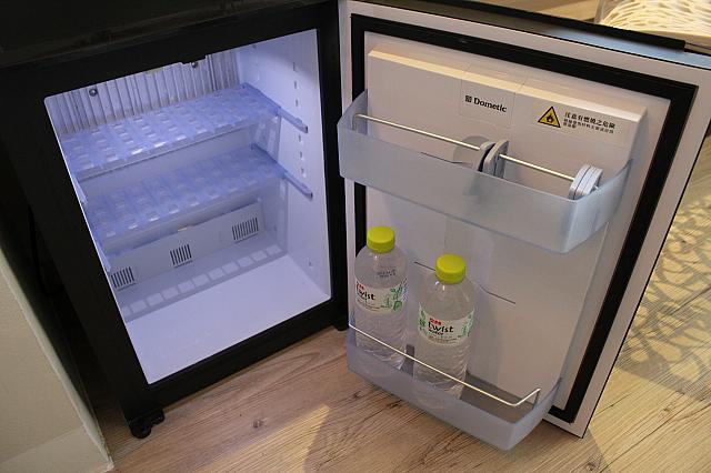 冷蔵庫も各部屋にあり