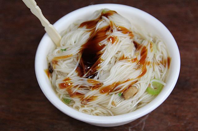 金門の麺線はあっさりで切れにくい！ナビ好みの味です♪