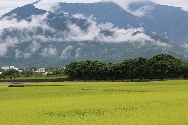 山の右の方に滝が見えますか？