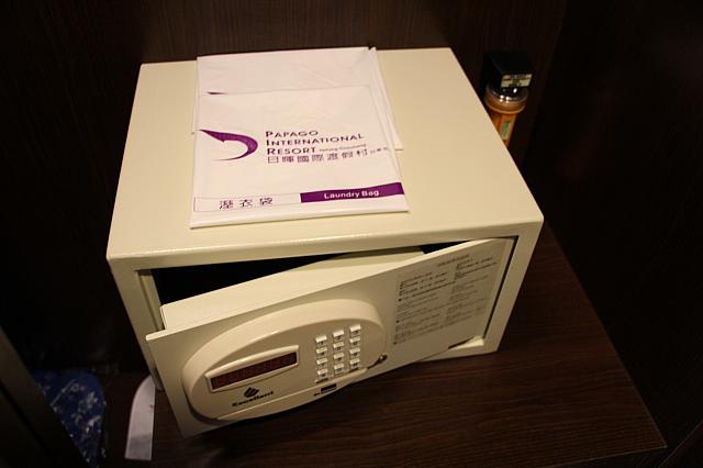 セーフティBOXはすべての部屋にあります