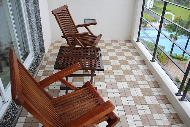 どの部屋にもベランダあり