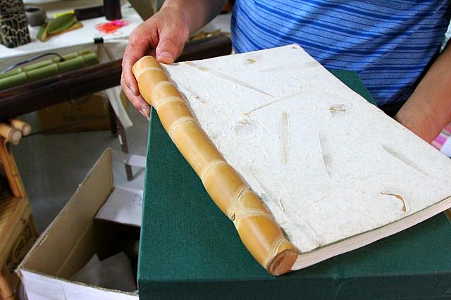 ノートにまで竹！