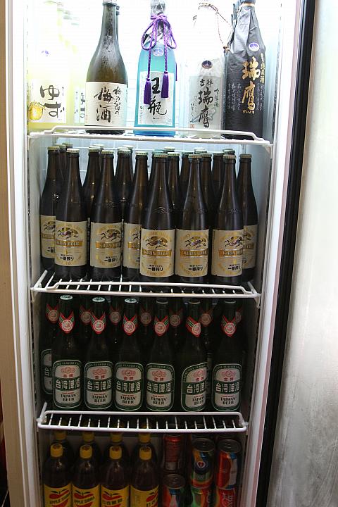 お酒の品揃えもなかなか