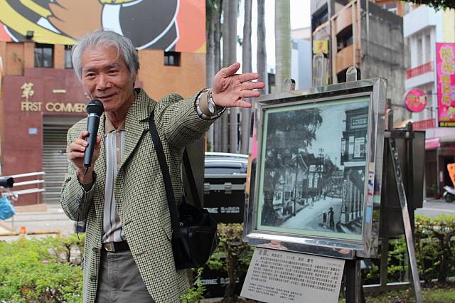 嘉義市出身で、かつて嘉義市教育局局長も務めた嘉義の文化や歴史にとても詳し頼萬鎮さん
