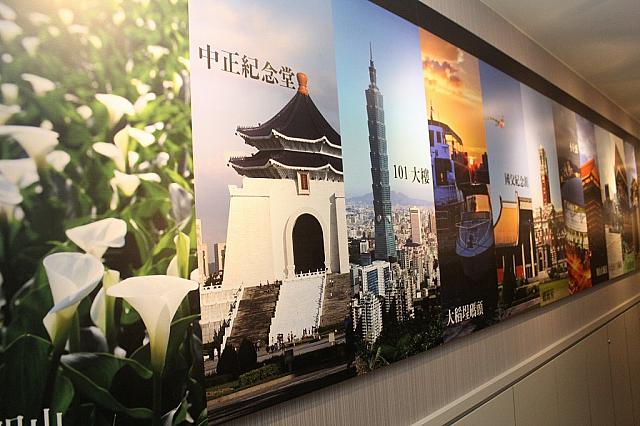 台北の観光地の写真も