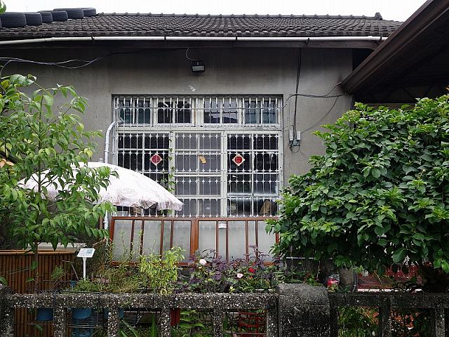 昔の面影を残す香夢園の建物。