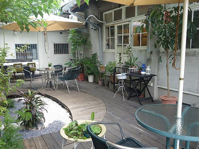 裏庭もすてきです。