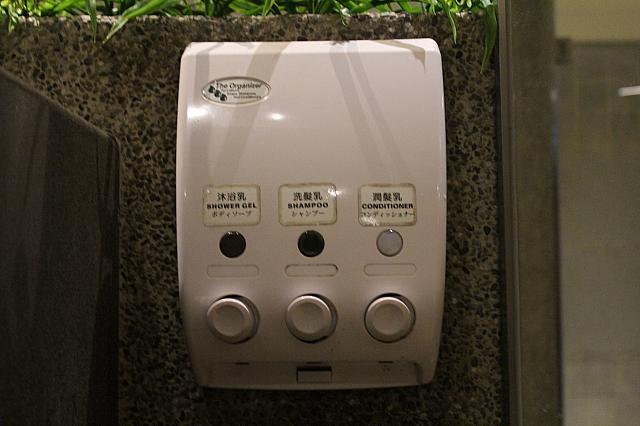 シャンプー、リンスは備え付け