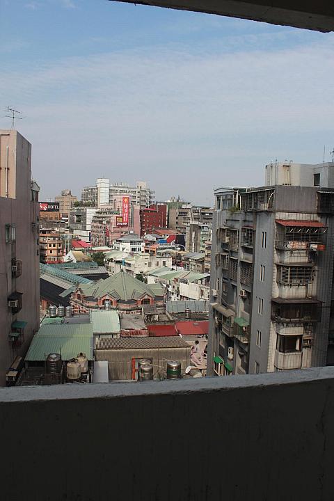ベランダからはこんな景色<br>この日は特別にベランダへ出ましたが、ベランダへは出られません