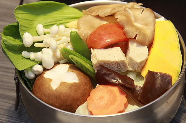 お鍋のお野菜