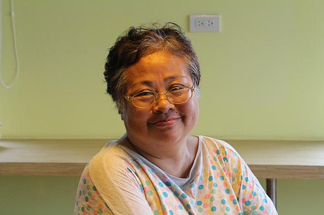 姜太太はその話しぶりも心意気も何だか江戸っ子風、笑顔も素敵