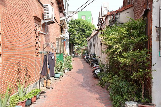 路地が面白い