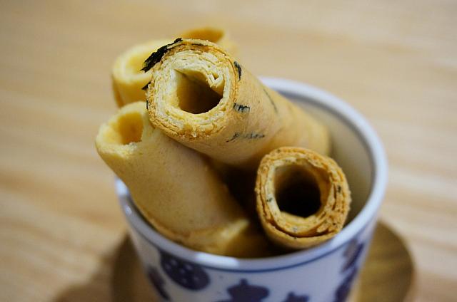 手作りのエッグロールもあります