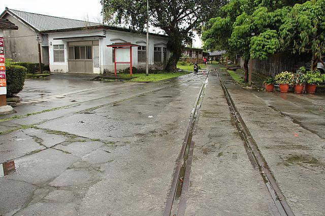 五分車線路の跡