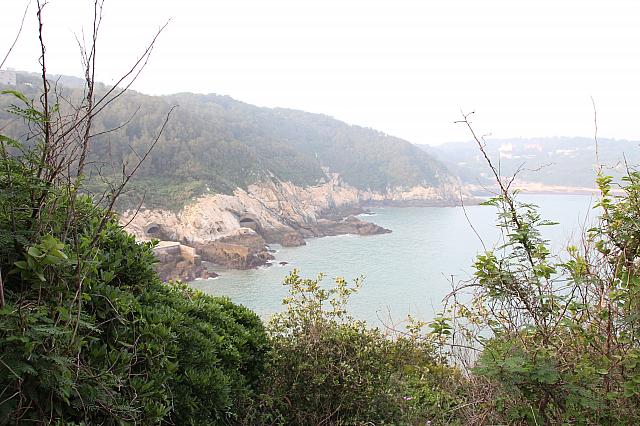 北海坑道の方向です