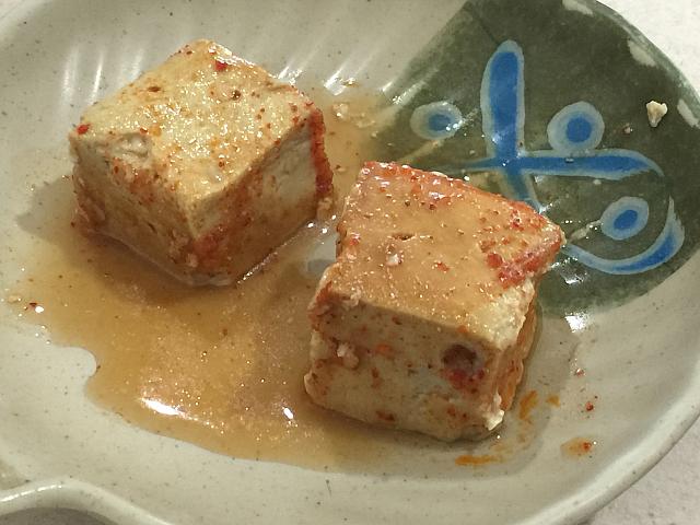 豆腐乳も格別でしたーー