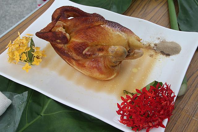 地鶏の丸焼き