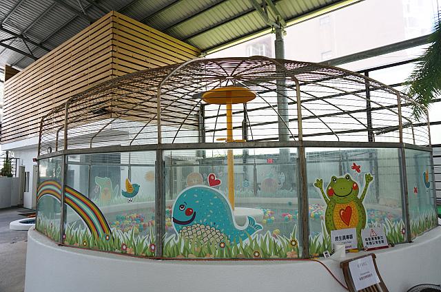 ボールで遊べるコーナー