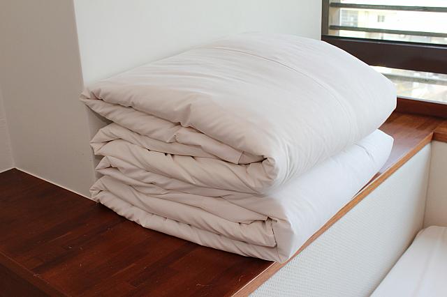 ふとんも用意されています