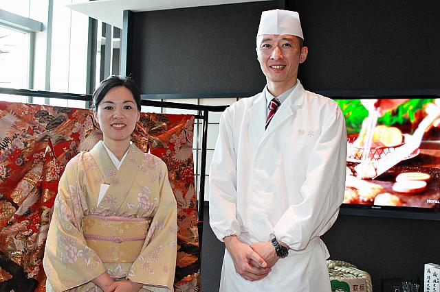 女将と料理長の気さくな人柄も魅力です